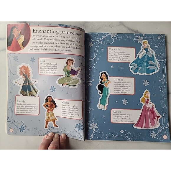 Disney Princess Ultimate Sticker Collection by DK (2020, Trade Paperback) - Picture 3 of 10